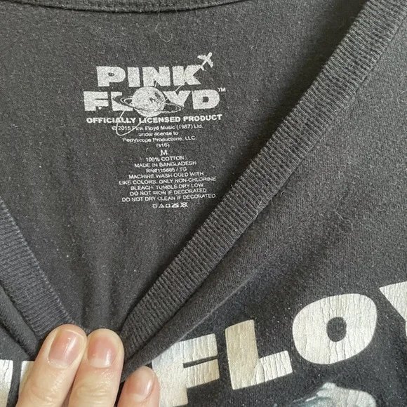 Pink Floyd Still First In Space Graphic Band Short Sleeve Tee Shirt - Picture 4 of 4